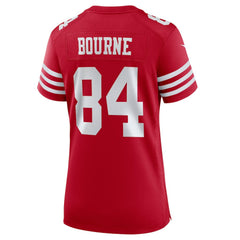 Kendrick Bourne San Francisco 49ers Women's Team Game Jersey - Scarlet Jerseys