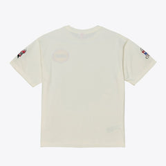 Houston Rockets Hardwood Classics Chainstitch Premium T-Shirt Cream - Mitchell & Ness
