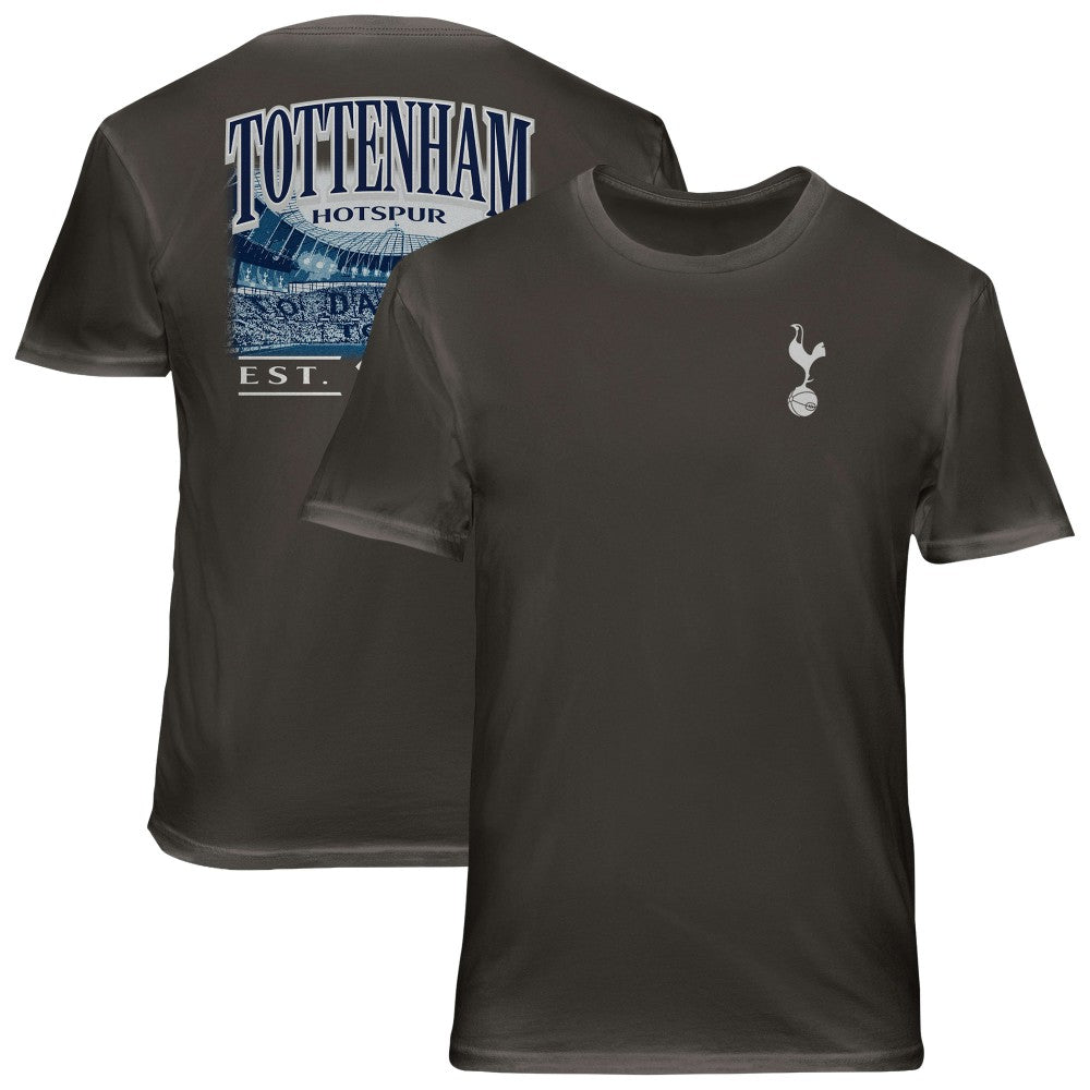 Tottenham Hotspur 1863FC Wordmark Cotton T-Shirt Gray