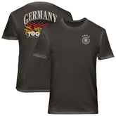 Germany National Team 1863FC Wordmark Cotton T-Shirt Gray
