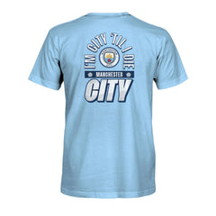 Manchester City 1863FC True To Glory Heavyweight T-Shirt Light Blue