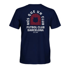 Barcelona 1863FC True To Glory Heavyweight T-Shirt Navy
