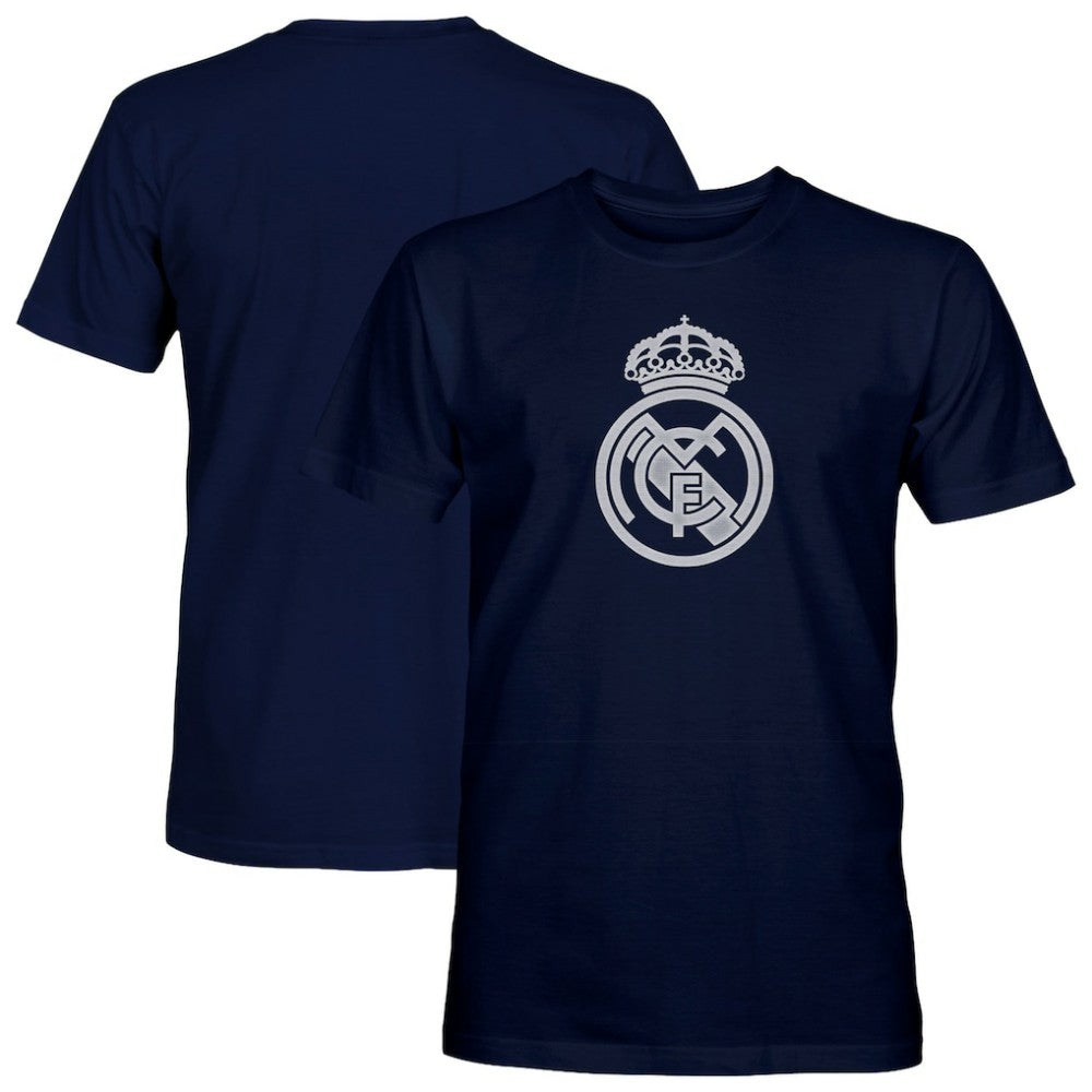 Real Madrid 1863FC Mono Badge T-Shirt Navy