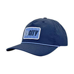 Manchester City 1863FC Color Badge Caddy Adjustable Hat Navy