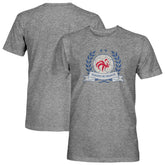 France National Team 1863FC Vintage Tri-Blend T-Shirt Gray
