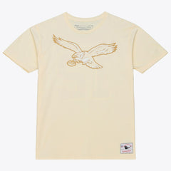Randall Cunningham Philadelphia Eagles Sandman Name & Number T-Shirt - Cream T-shirts