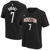 Kevin Durant Houston Rockets Jordan Brand Youth Statement Name & Number T-Shirt Black outlet