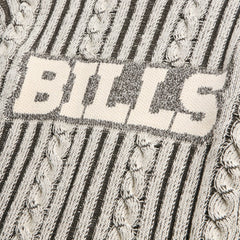 Buffalo Bills Off Season x NFL Unisex Cable Knit Sweater - Cream/Gray