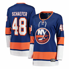 Matthew Schaefer New York Islanders Fanatics Women's Home Breakaway Player Jerseys - Royal | US 203531908