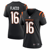 Joe Flacco Cincinnati Bengals Women's Team Game Jersey - Black Jerseys