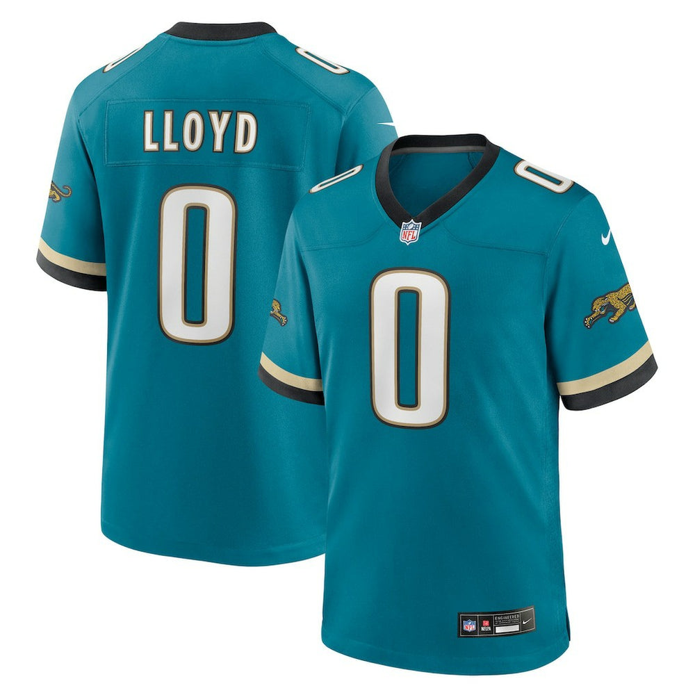 Devin Lloyd Jacksonville Jaguars Alternate 2 Prowler Throwback Game Jersey - Teal Jerseys