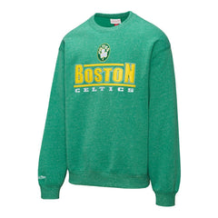 Boston Celtics Throw It Back Fleece Sweatshirt Green - Mitchell & Ness