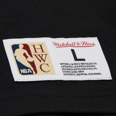 Phoenix Suns Hardwood Classics Throw It Back Premium T-Shirt Black - Mitchell & Ness