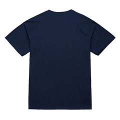 Dallas Mavericks Hardwood Classics Throw It Back Premium T-Shirt Navy - Mitchell & Ness