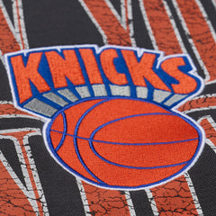 New York Knicks NBA Downtown Collection Fleece Sweatshirt Black - Mitchell & Ness