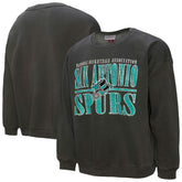 San Antonio Spurs NBA Downtown Collection Fleece Sweatshirt Black - Mitchell & Ness