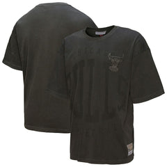 Chicago Bulls Downtown Collection Premium T-Shirt Black - Mitchell & Ness outlet