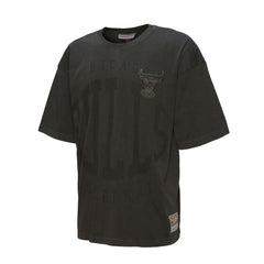 Chicago Bulls Downtown Collection Premium T-Shirt Black - Mitchell & Ness outlet