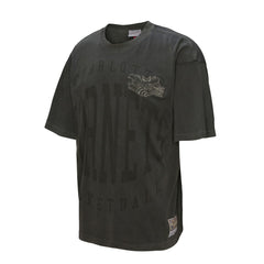 Charlotte Hornets Downtown Collection Premium T-Shirt Black - Mitchell & Ness