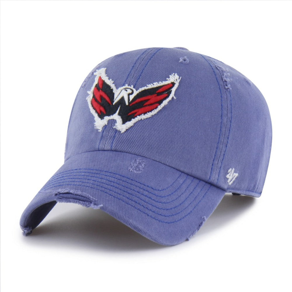 Washington Capitals '47 Weathered Clean Up Adjustable Hat - Blue | US 203536494