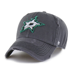 Dallas Stars '47 Weathered Clean Up Adjustable Hat - Charcoal | US 203536499