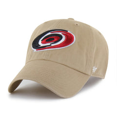 Carolina Hurricanes '47 Logo Clean Up Adjustable Hat - Khaki | US 203536521