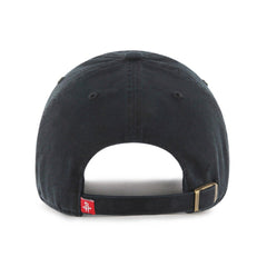 Houston Rockets '47 Black on Black Clean Up Adjustable Hat - 47 brand