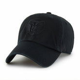 Memphis Grizzlies '47 Black on Black Clean Up Adjustable Hat - 47 brand