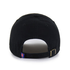 Detroit Pistons '47 Black on Black Clean Up Adjustable Hat - 47 brand