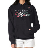 Minnesota Wild G-III 4Her by Carl Banks Shadow Logo Fleece Pullover Hoodie - Black | US 203538742