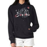 Ottawa Senators G-III 4Her by Carl Banks Shadow Logo Fleece Pullover Hoodie - Black | US 203538744