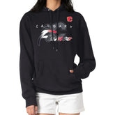 Calgary Flames G-III 4Her by Carl Banks Shadow Logo Fleece Pullover Hoodie - Black | US 203538754