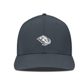 Utah Mammoth Levelwear Rise Slate & Snow Structured Flex Hat - Charcoal | US 203539011