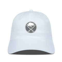 Buffalo Sabres Levelwear Matrix Slate & Snow Unstructured Adjustable Hat - White | US 203539038