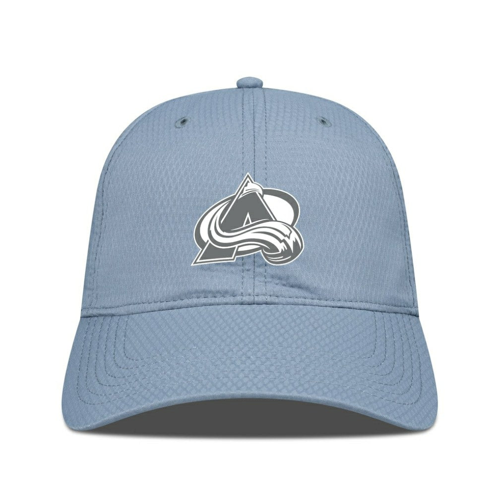 Colorado Avalanche Levelwear Matrix Slate & Snow Unstructured Adjustable Hat - Blue | US 203539050