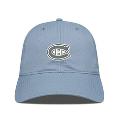 Montreal Canadiens Levelwear Matrix Slate & Snow Unstructured Adjustable Hat - Blue | US 203539066