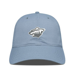 Minnesota Wild Levelwear Matrix Slate & Snow Unstructured Adjustable Hat - Blue | US 203539073
