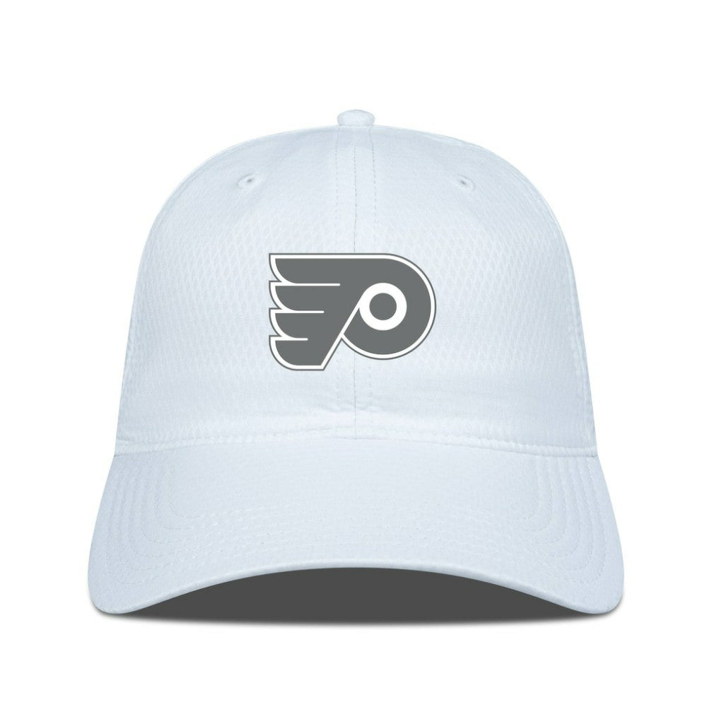 Philadelphia Flyers Levelwear Matrix Slate & Snow Unstructured Adjustable Hat - White | US 203539081