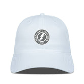 Tampa Bay Lightning Levelwear Matrix Slate & Snow Unstructured Adjustable Hat - White | US 203539082