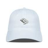 Utah Mammoth Levelwear Matrix Slate & Snow Unstructured Adjustable Hat - White | US 203539094