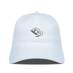 Utah Mammoth Levelwear Matrix Slate & Snow Unstructured Adjustable Hat - White | US 203539094