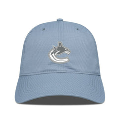 Vancouver Canucks Levelwear Matrix Slate & Snow Unstructured Adjustable Hat - Blue | US 203539096