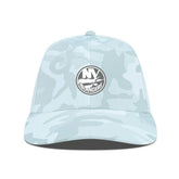 New York Islanders Levelwear Clash Slate & Snow Meshback Flex Hat - Camo | US 203539101