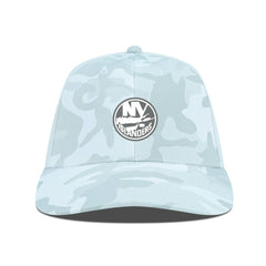 New York Islanders Levelwear Clash Slate & Snow Meshback Flex Hat - Camo | US 203539101