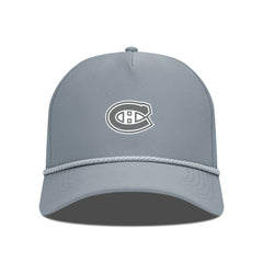 Montreal Canadiens Levelwear Gordon Slate & Snow Rope Adjustable Hat - Gray | US 203539137