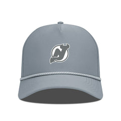 New Jersey Devils Levelwear Gordon Slate & Snow Rope Adjustable Hat - Gray | US 203539140