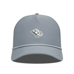 Utah Mammoth Levelwear Gordon Slate & Snow Rope Adjustable Hat - Gray | US 203539147