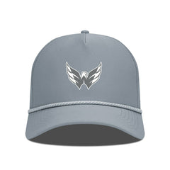 Washington Capitals Levelwear Gordon Slate & Snow Rope Adjustable Hat - Gray | US 203539151