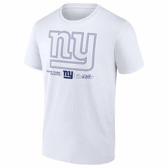 Cam Skattebo New York Giants Tonal Player Name & Number T-Shirt - White T-shirts