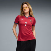 Cristiano Ronaldo Portugal National Team Women's 2026 Home Replica Jersey Red - Puma discount